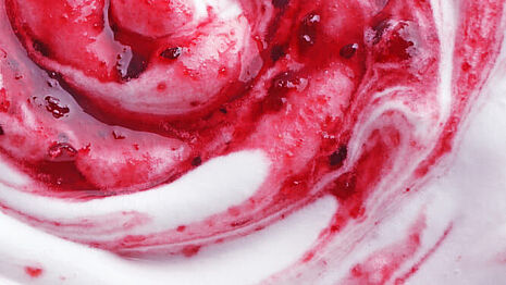 Joghurt con mermelada